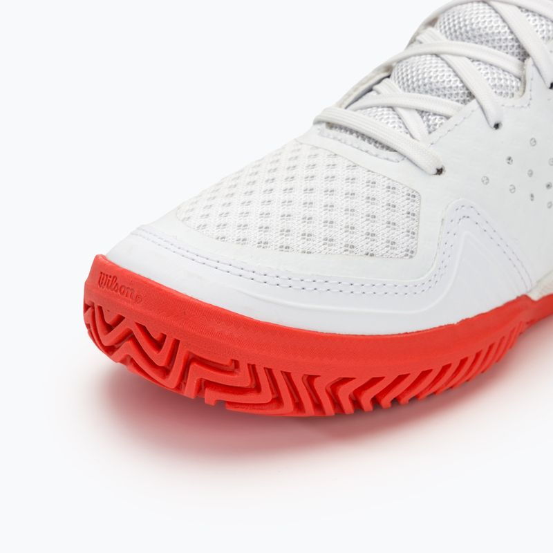 Női teniszcipő Wilson Kaos Stroke 2.0 fehér/barack perfait/infrared 7