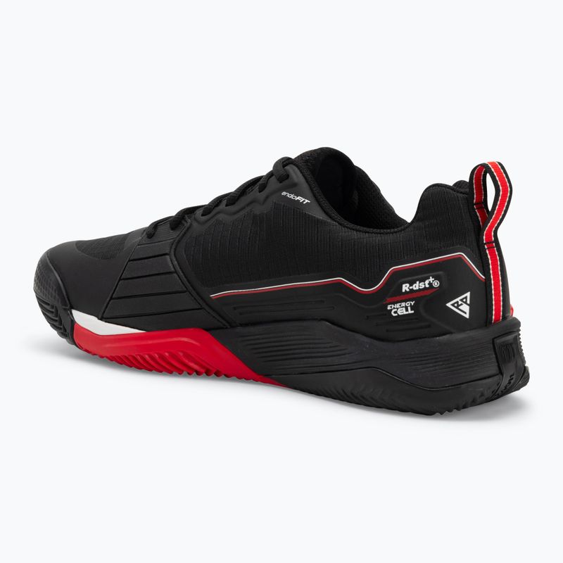 Férfi teniszcipő Wilson Rush Pro 4.5 Clay fekete/ infravörös/ fehér 3