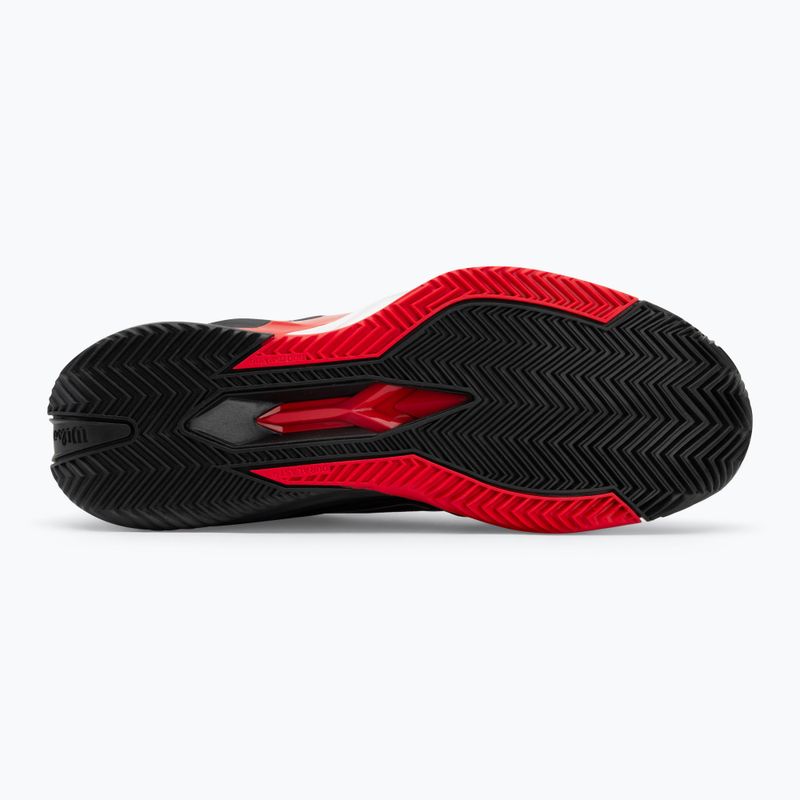 Férfi teniszcipő Wilson Rush Pro 4.5 Clay fekete/ infravörös/ fehér 5
