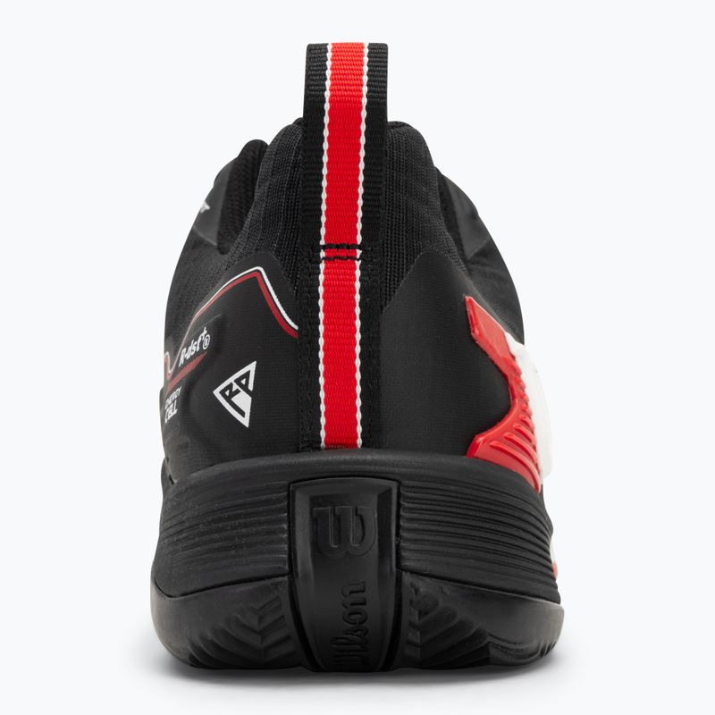 Férfi teniszcipő Wilson Rush Pro 4.5 Clay fekete/ infravörös/ fehér 6