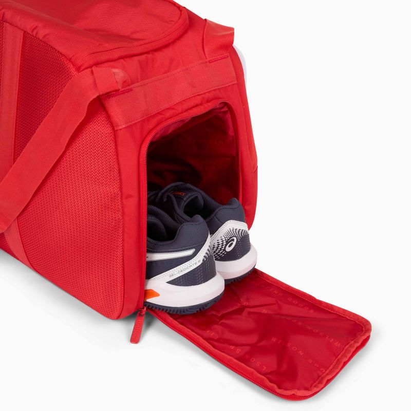 Wilson Super Tour Red Coaches Duffel tenisz táska piros 7