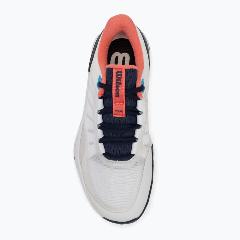 Női teniszcipő Wilson Intrigue Tour Clay W fehér/ navy blézer/ dubarry 5