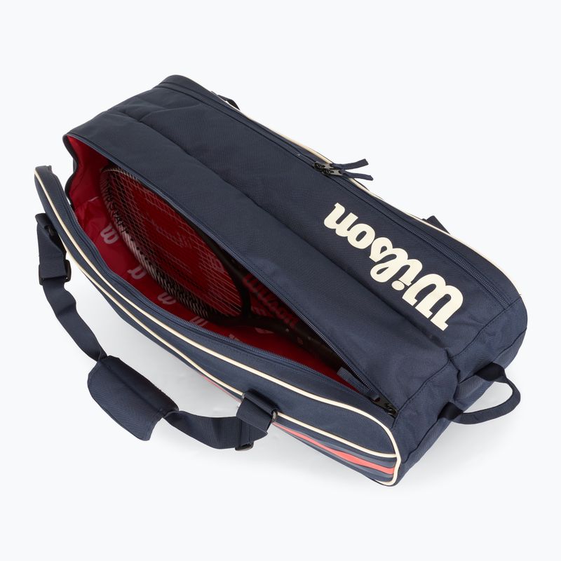 Wilson Team 6PK tenisz táska tengerészkék 6