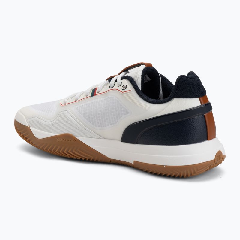 Férfi teniszcipő Wilson Rush Pro 5 Clay white/navy blazer/gum 3