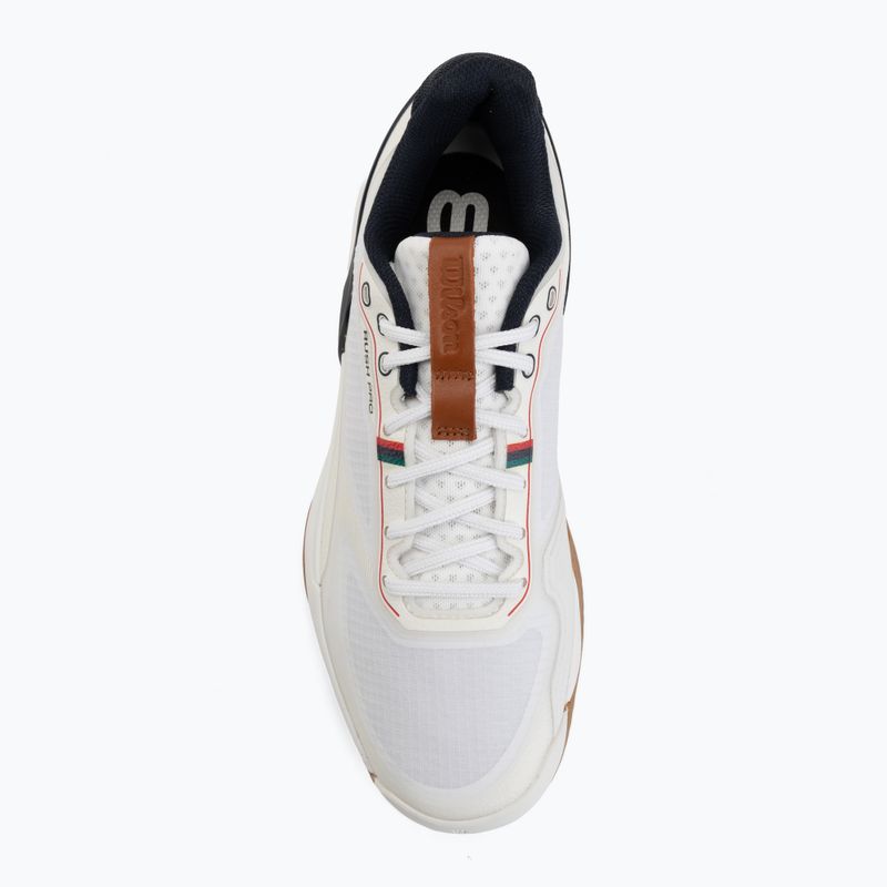 Férfi teniszcipő Wilson Rush Pro 5 Clay white/navy blazer/gum 5