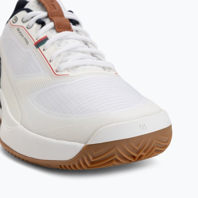Férfi teniszcipő Wilson Rush Pro 5 Clay white/navy blazer/gum 7