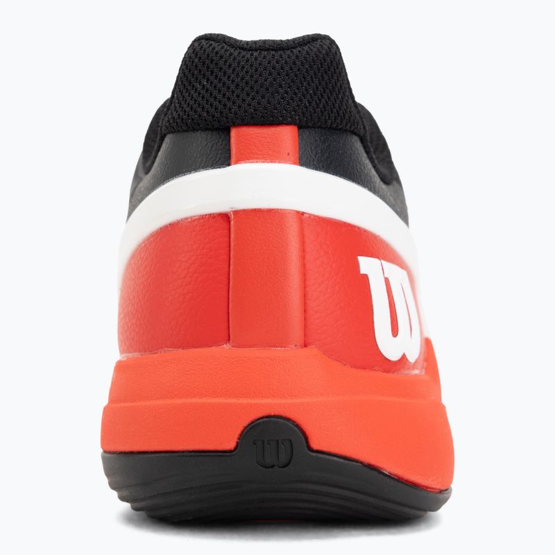 Férfi padelcipő Wilson Rush Pro 5 black/infrared/white 6