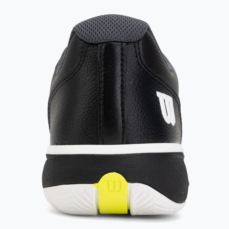 Férfi teniszcipő Wilson Rush Lite 5 black/white/safety yellow 6
