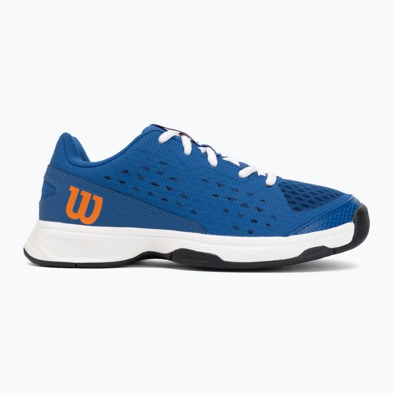Gyerek teniszcipő Wilson Rush Pro Ace L Jr déjà vu blue/orange tiger/white 2