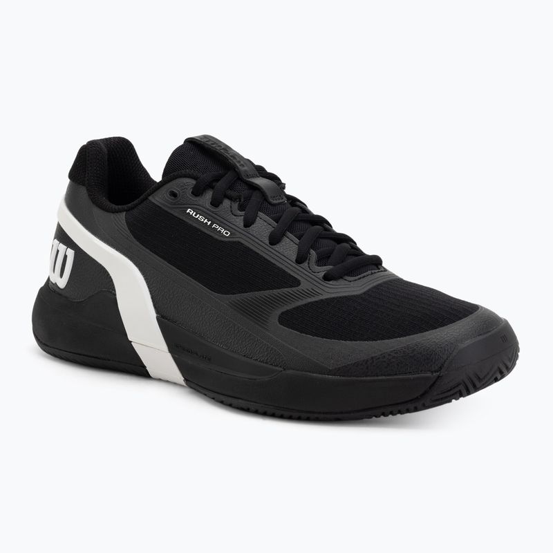 Férfi teniszcipő Wilson Rush Pro 5 black/white/stormy weather