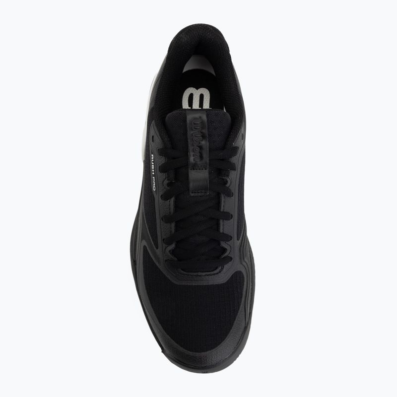 Férfi teniszcipő Wilson Rush Pro 5 black/white/stormy weather 5