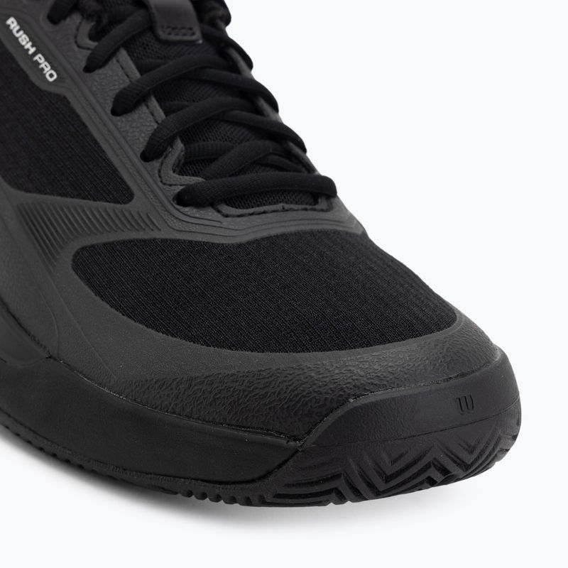 Férfi teniszcipő Wilson Rush Pro 5 black/white/stormy weather 7