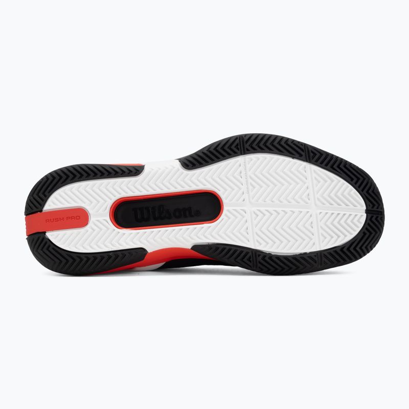 Férfi teniszcipő Wilson Rush Pro 5 black/infrared/white 4