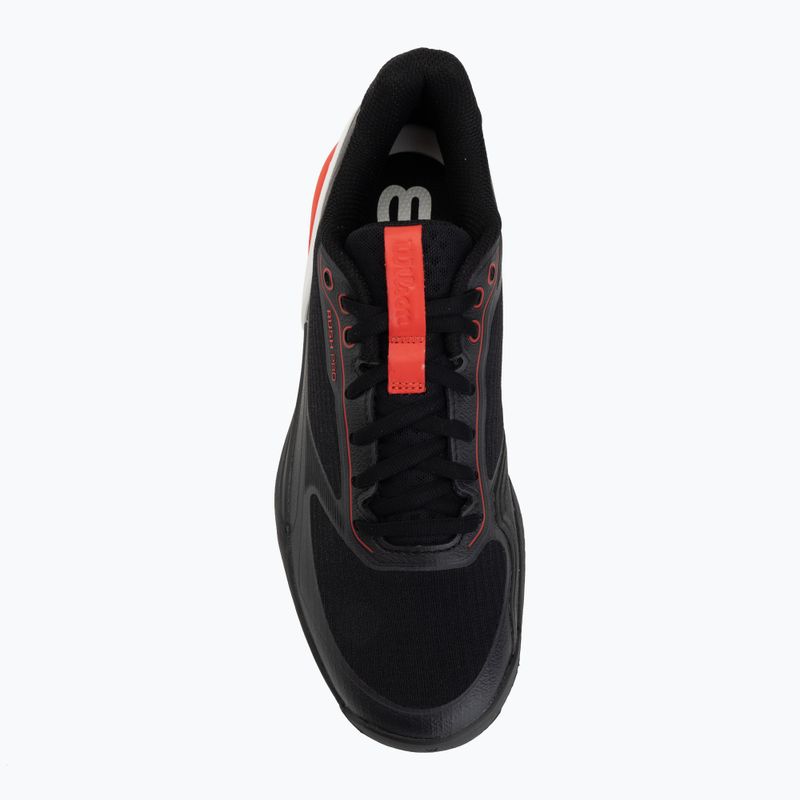 Férfi teniszcipő Wilson Rush Pro 5 black/infrared/white 5