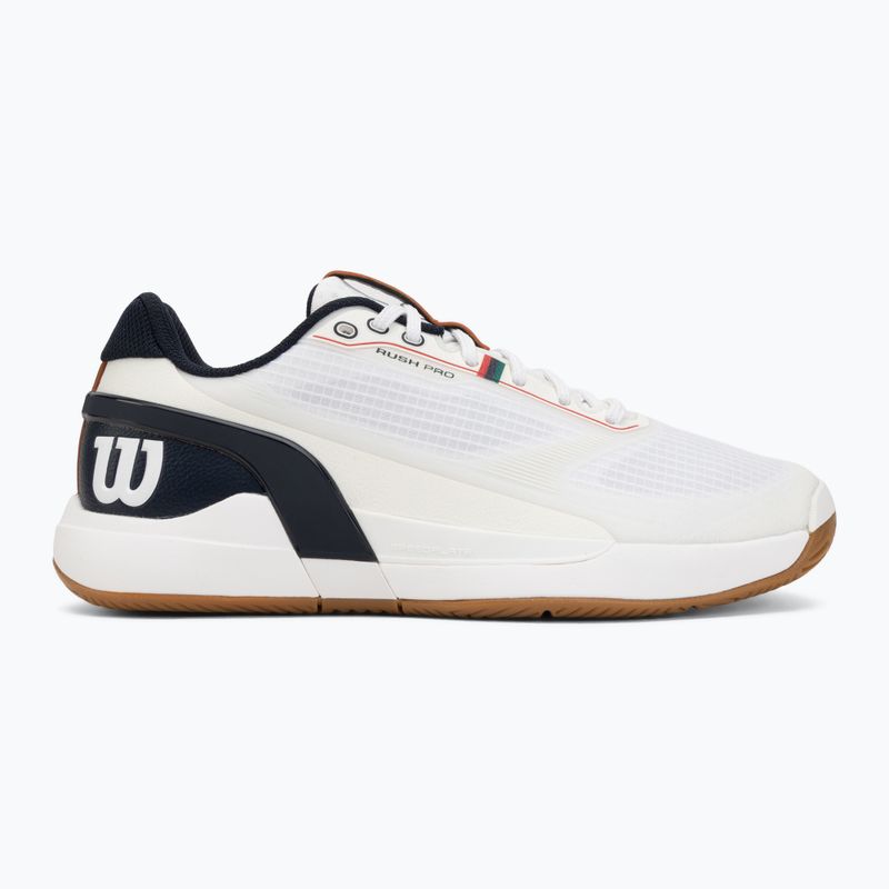 Férfi teniszcipő Wilson Rush Pro 5 white/navy blazer/gum 2