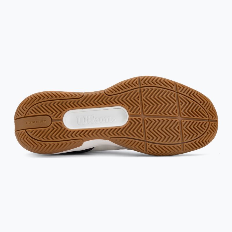 Férfi teniszcipő Wilson Rush Pro 5 white/navy blazer/gum 4