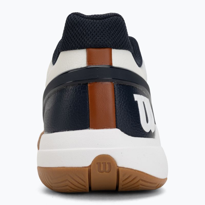 Férfi teniszcipő Wilson Rush Pro 5 white/navy blazer/gum 6