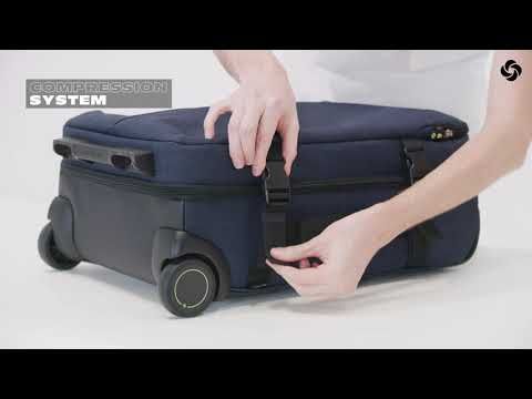 Bőrönd Samsonite Securipack 39 l black steel 14