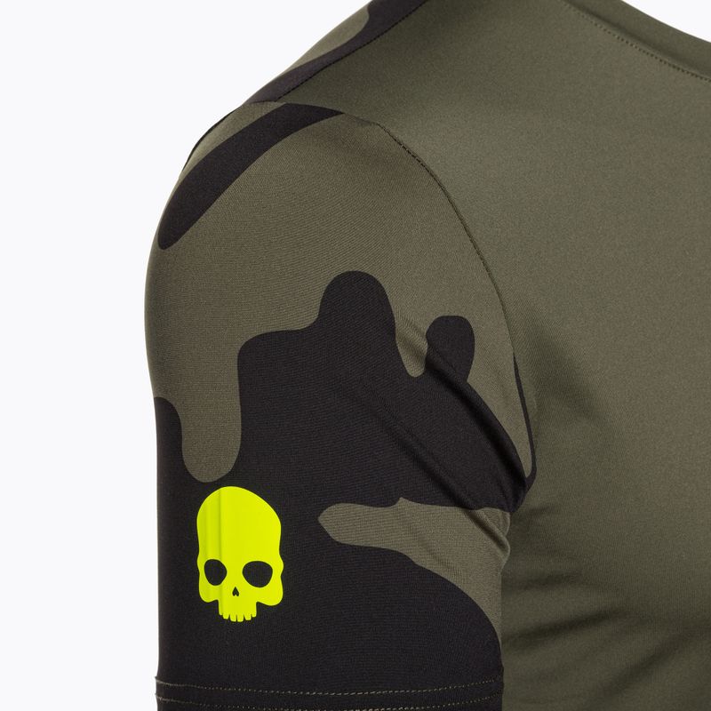 Férfi teniszpóló HYDROGEN Camo Tech zöld T00514397 7