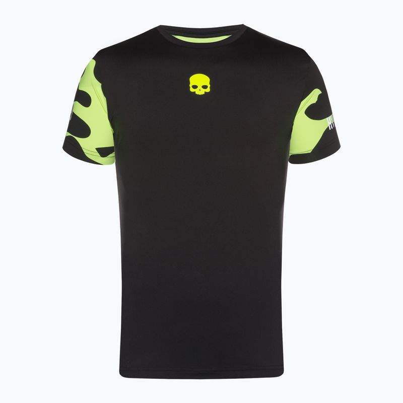 Férfi tenisz póló HYDROGEN Camo Tech fekete T00514G03 4