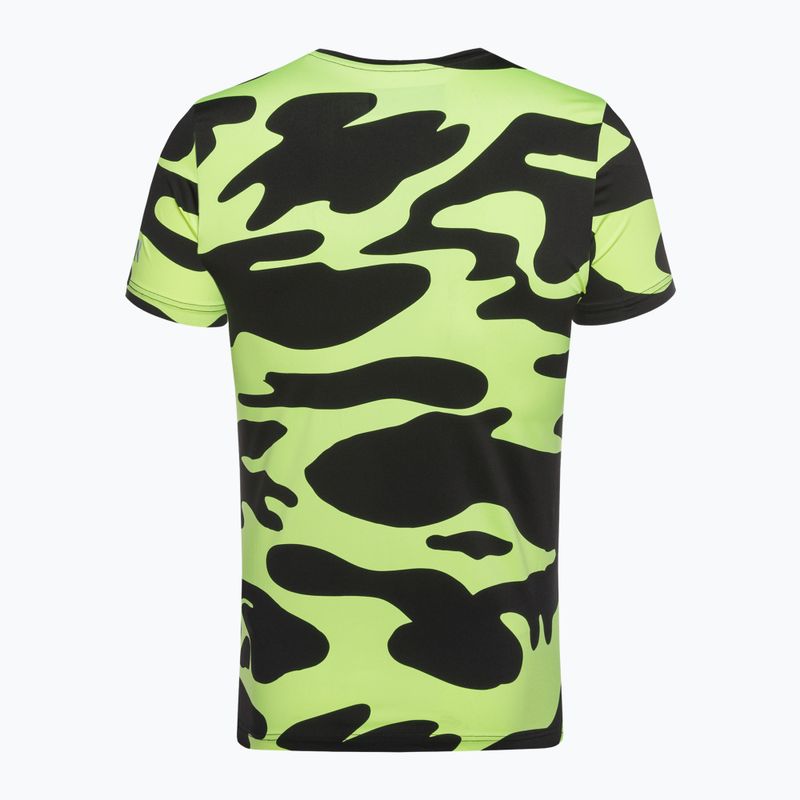 Férfi tenisz póló HYDROGEN Camo Tech fekete T00514G03 5