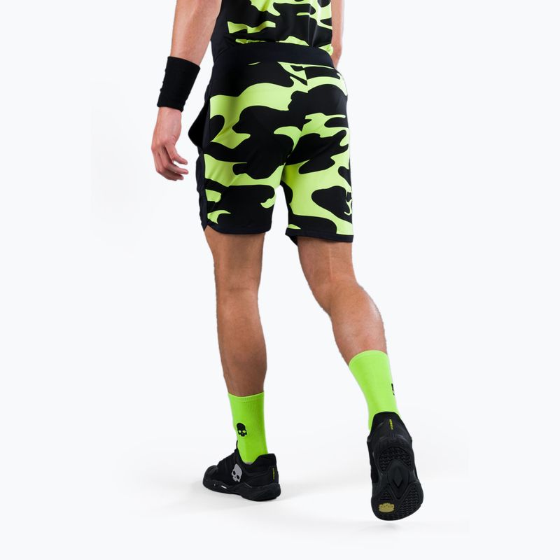 Férfi tenisz rövidnadrág HYDROGEN Camo Tech fekete T00515G03 2
