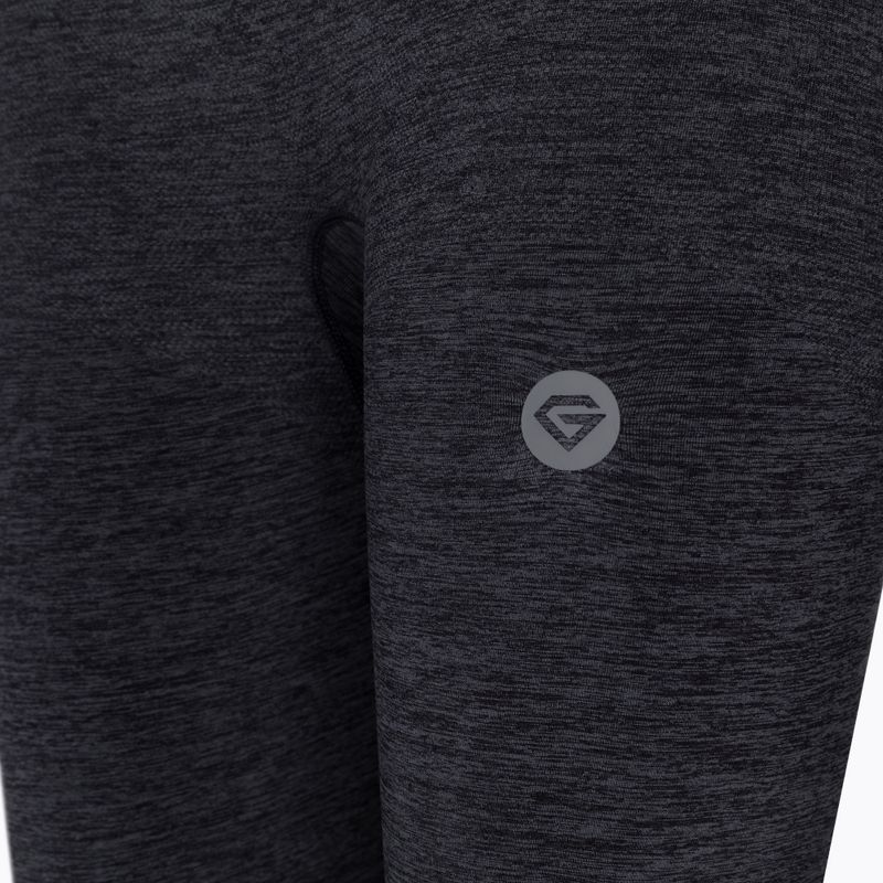 Női leggings Gym Glamour szürke ombre 223 8