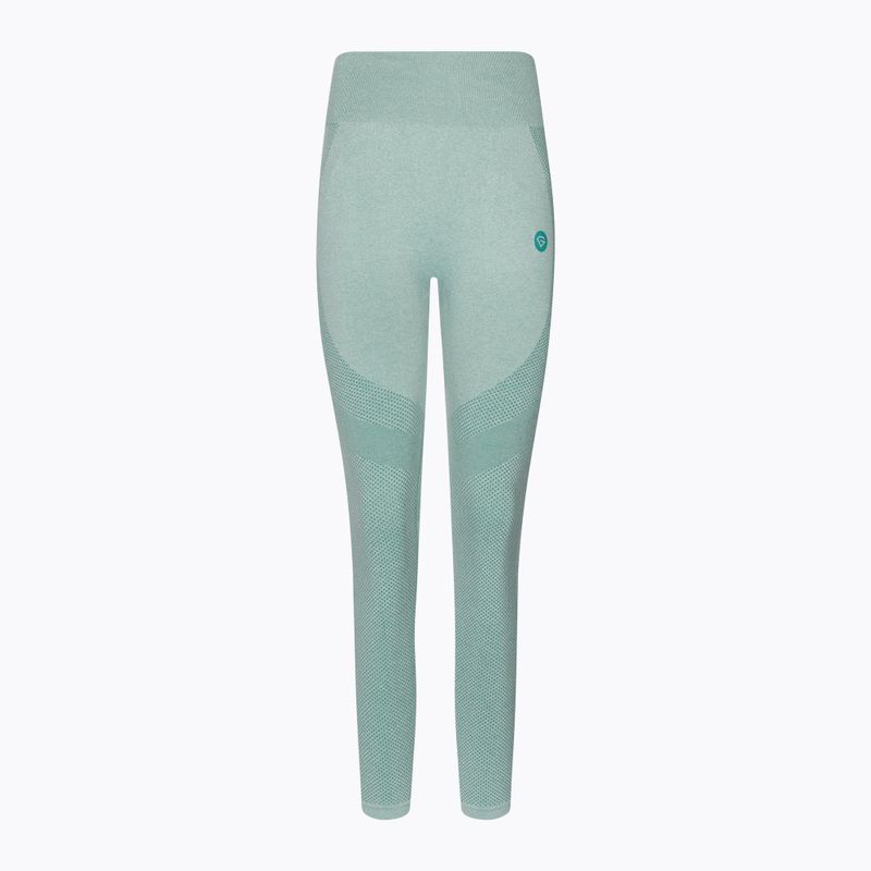 Női leggings Gym Glamour zöld fúziós zöld 337 6