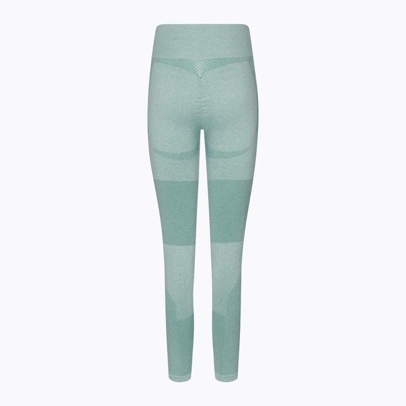 Női leggings Gym Glamour zöld fúziós zöld 337 7