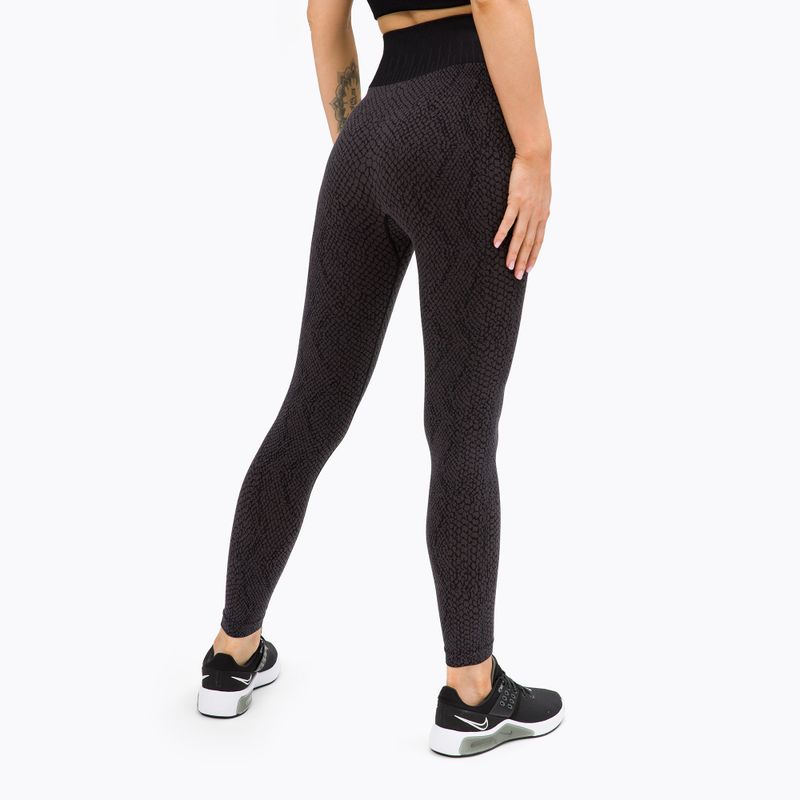 Női leggings Gym Glamour kígyó szürke 365 3