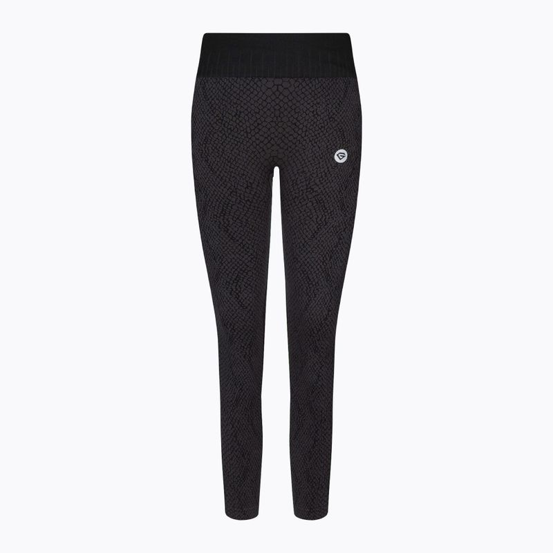Női leggings Gym Glamour kígyó szürke 365 6
