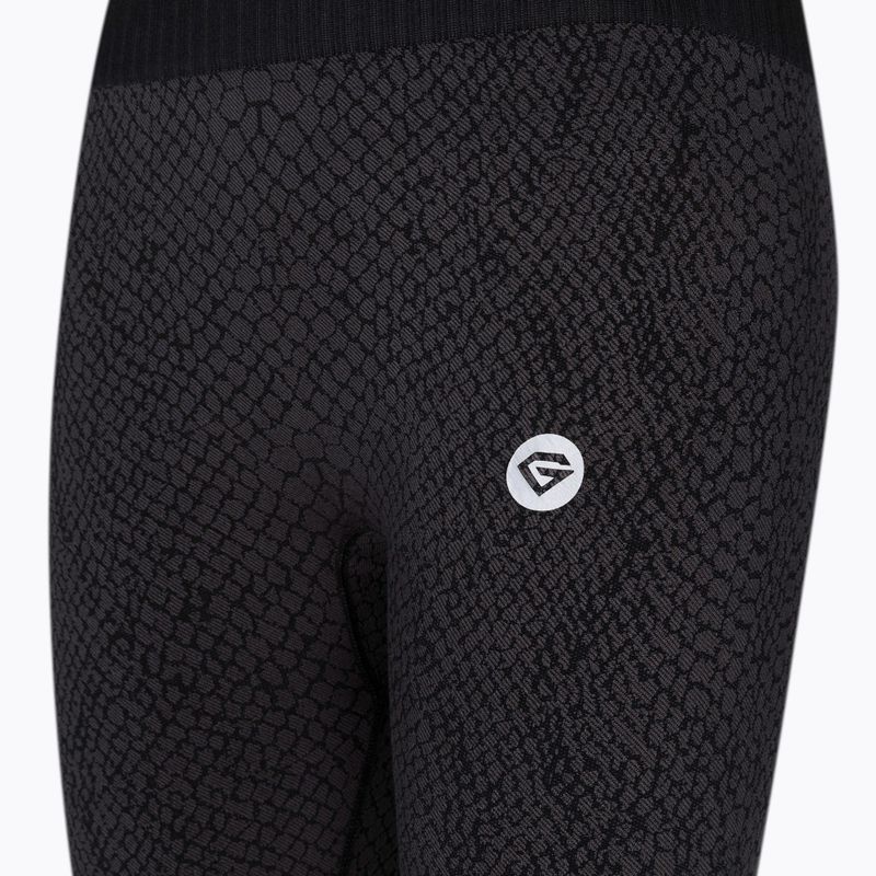 Női leggings Gym Glamour kígyó szürke 365 8
