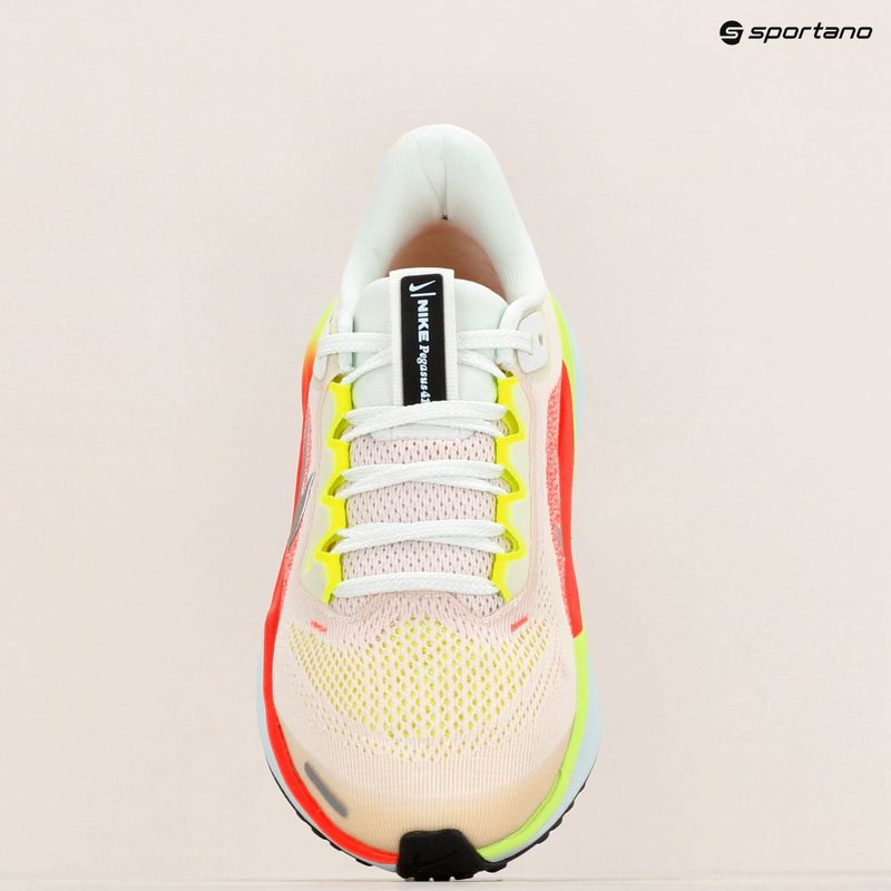 Nike Pegasus 41 csúcstalálkozó fehér/csillogó bíbor/égszínkék/króm gyermek futócipő 9