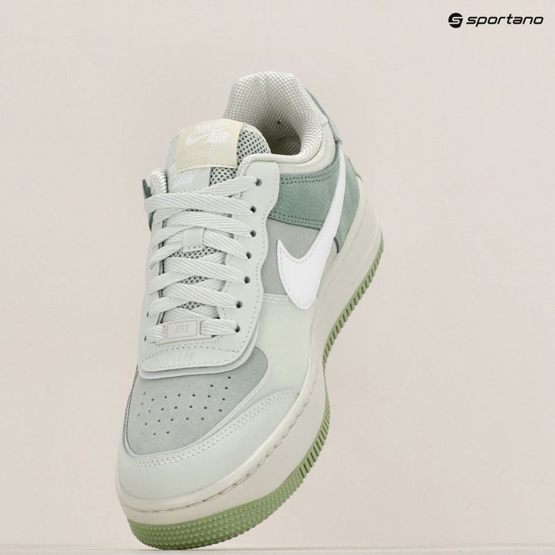 Nike Air Force 1 Shadow női cipő lucfenyő aura/pisztácia fagy/ezüst fenyő/fehér 9