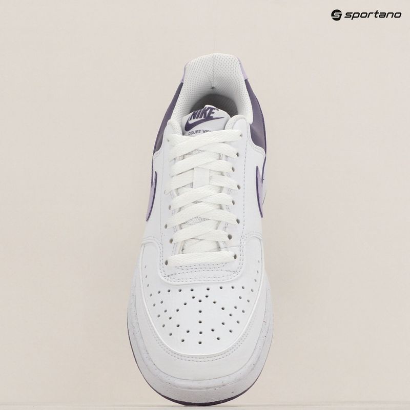 Nike Court Vision Low női cipő fehér/lila virág/daybreak 9