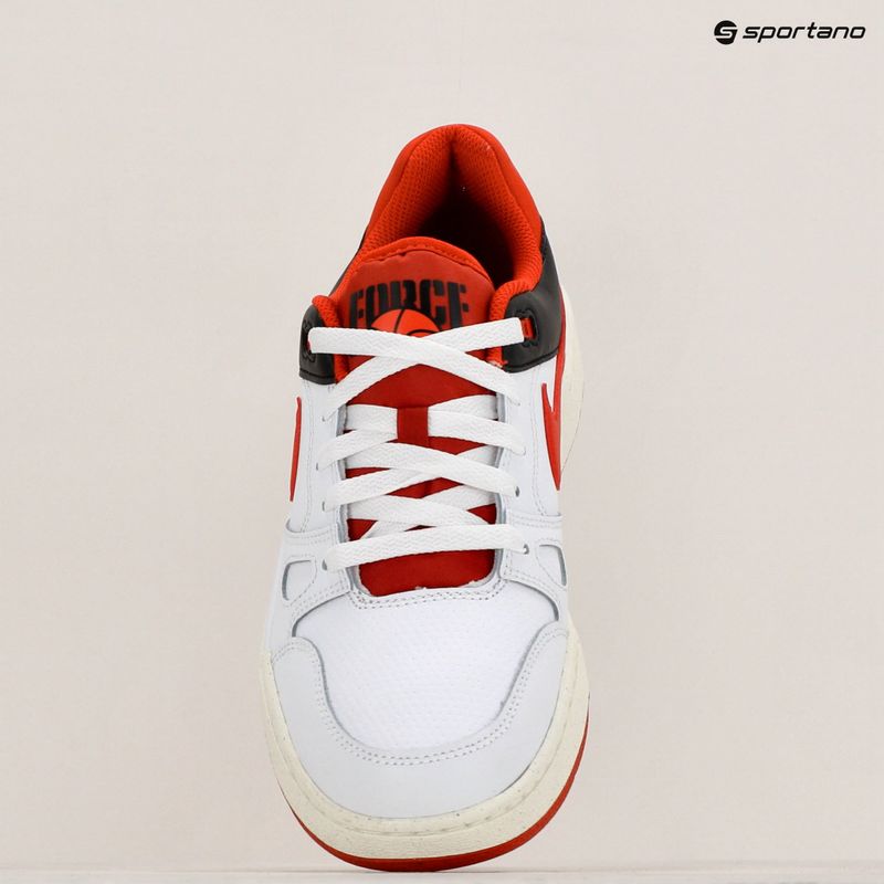 Férfi Nike Full Force Low fehér/fekete/csapatnarancs/polár cipő 9
