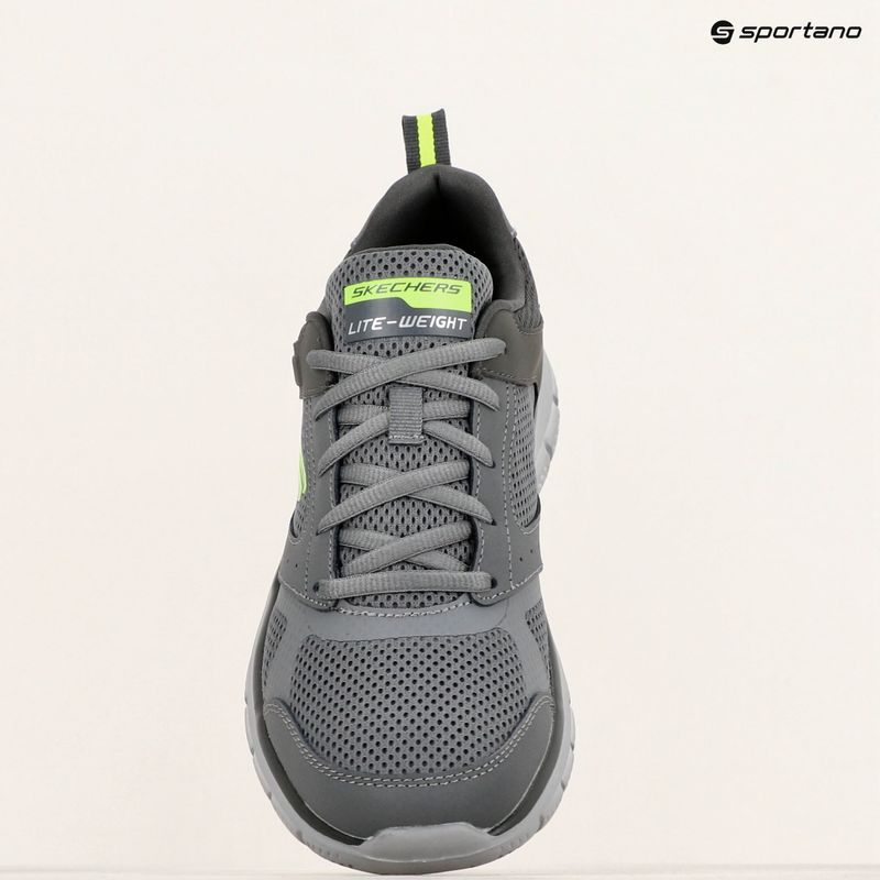 SKECHERS Track Syntac férfi cipő szén színű 9