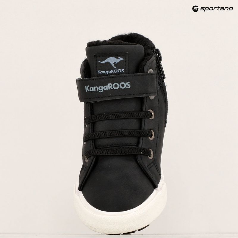 KangaROOS KaVu III gyermek cipő koromfekete / acélszürke 16