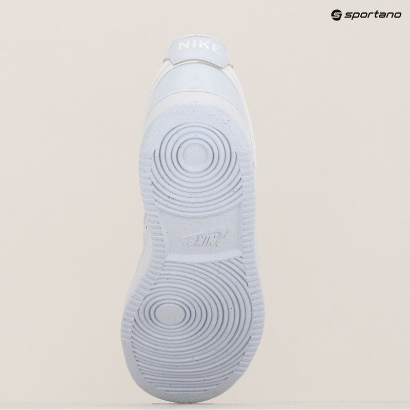 Nike Court Vision Low női cipő Next Nature labdarúgás szürke/fehér 9