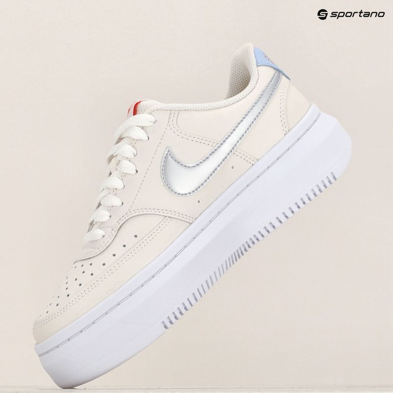 Nike Court Vision Alta női cipő phantom/light marine/fehér/football szürke 9