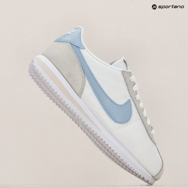 Nike Cortez női cipő fehér/világos páncélkék 9