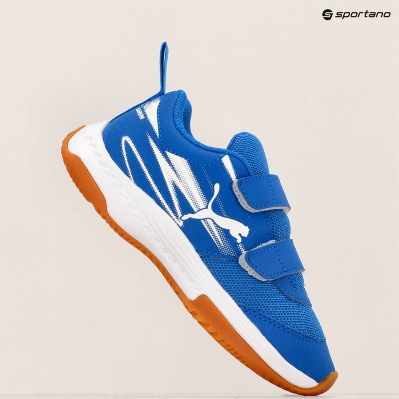 Gyermek beltéri sportcipő PUMA Varion II V Jr puma team royal/puma white/gumumum 16