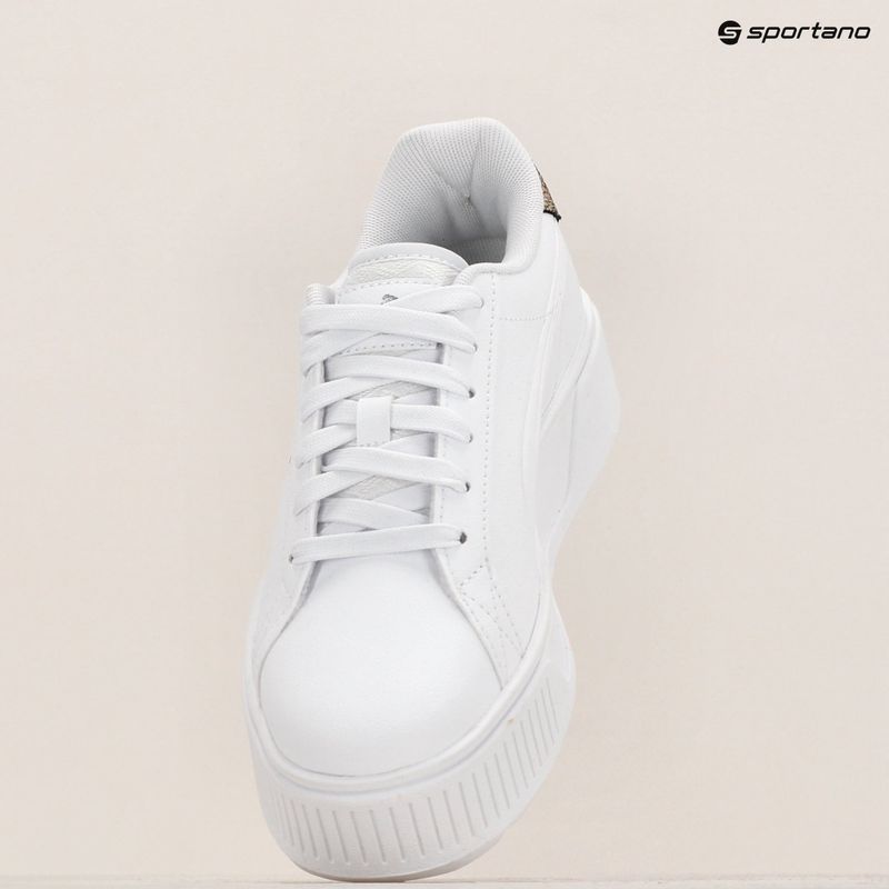 PUMA Karmen Metallic Shine női cipő puma fehér/puma ezüst/puma arany 12