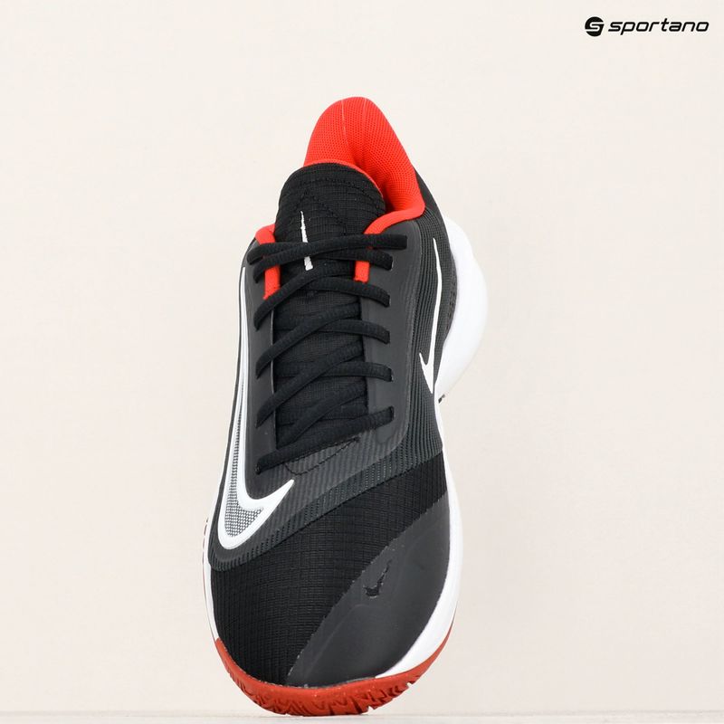 Férfi kosárlabda cipő Nike Precision 7 black/university red/white 9