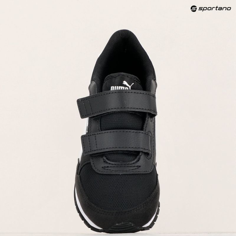 PUMA ST Runner v3 Mesh V PS gyermek cipő puma fekete/puma fehér 16