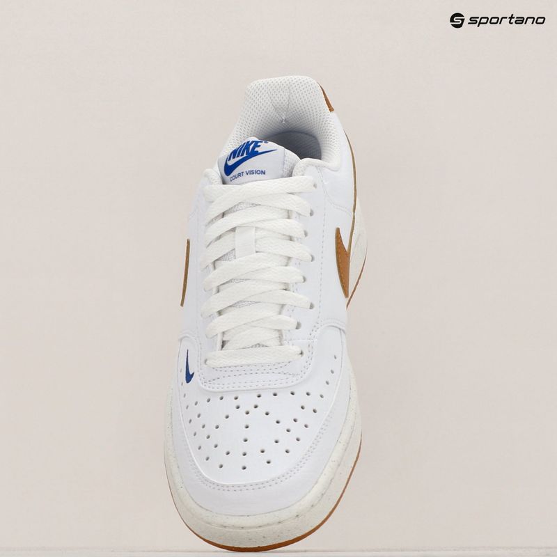 Nike Court Vision Low női cipő Next Nature fehér/game royal/sail/sail/flax 9