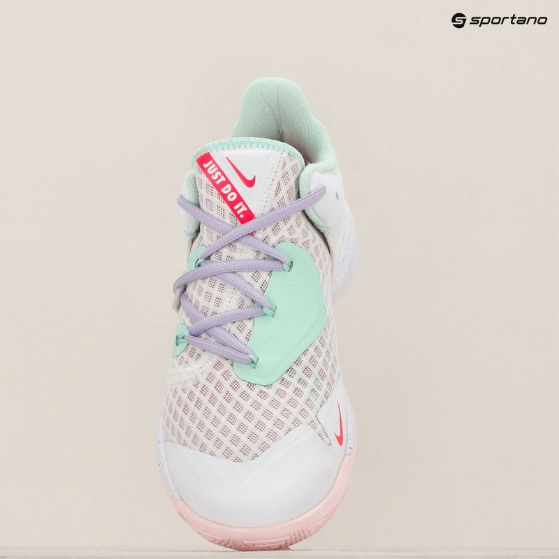 Röplabda cipő Nike Zoom Hyperspeed Court SE white/mint foam/grey/violet mist/pink foam 9