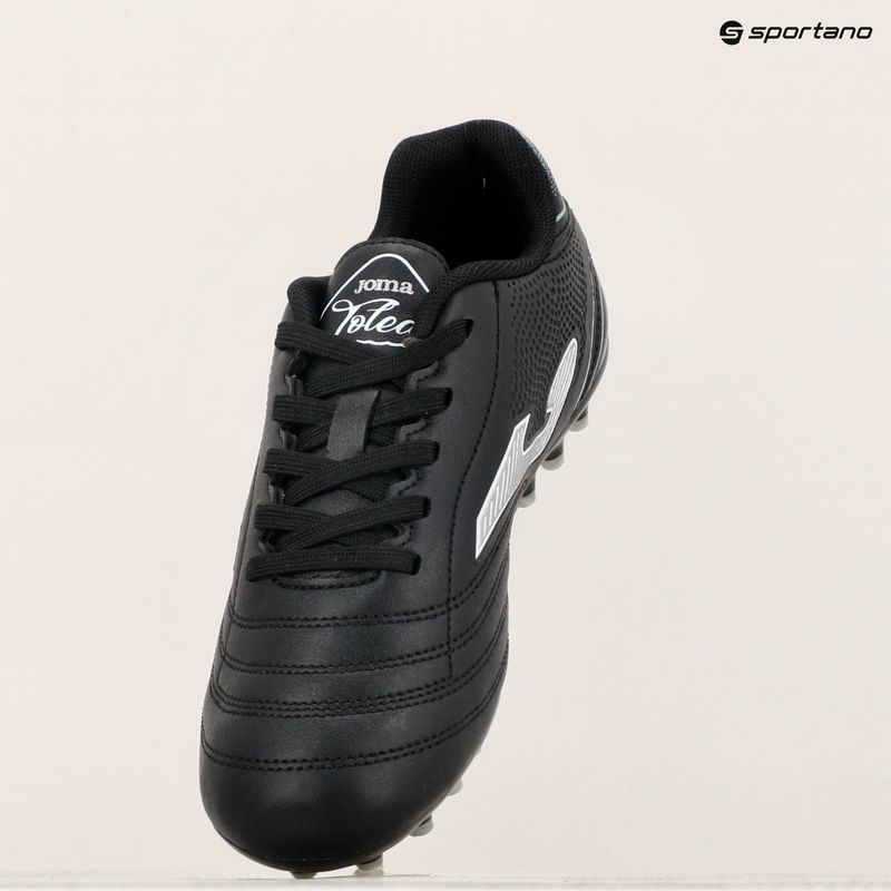 Gyerek focicipő Joma Toledo 2401 AG black/white 9