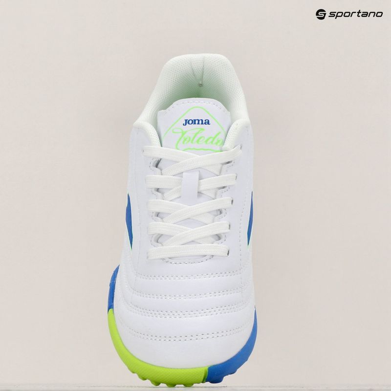 Gyerek focicipő Joma Toledo TF white 9
