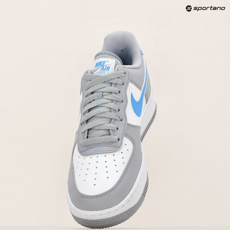 Férfi cipő Nike Air Force 1 '07 Next Nature wolf grey / white / university bluebi 9